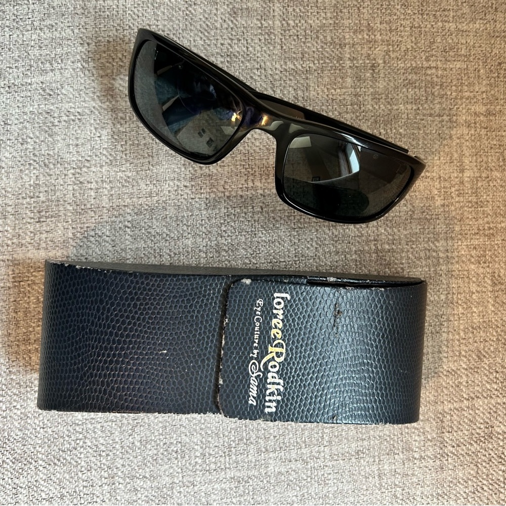 Vintage LoreeRodkin Limited Edition Sunglasses Tommymx 2 Black By Sama